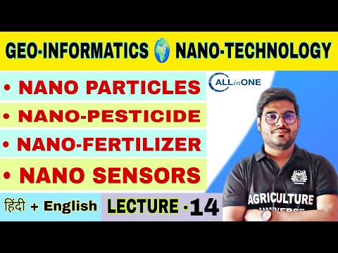 Geo informatics Nano technology Syllabus analysis bsc ag 6th semester