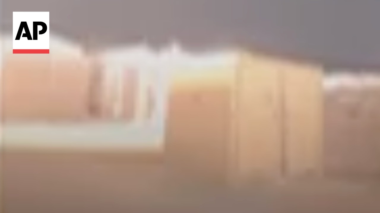Video | Video appears to show Iran strike on Jordan base that killed 2 US troops