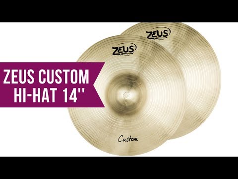 Zeus Custom Hi-Hat 14" #Testando!