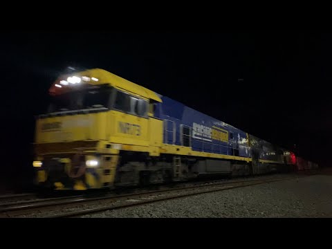2MP5 Pacific National freight with triple NR’s NR73 NR65 NR92 at Gheringhap bound for Perth 7/4/2025