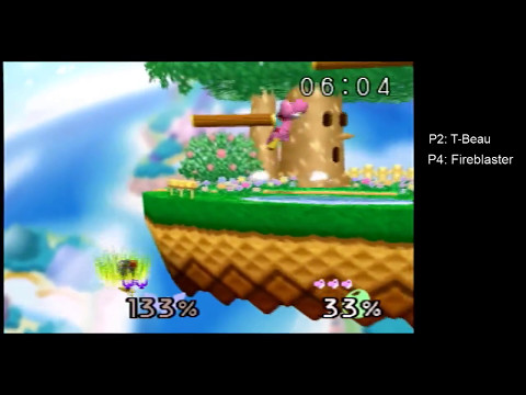 T-Beau (Captain Falcon) vs Fireblaster (Yoshi)