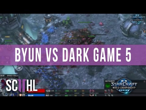 The Tense Ending of Byun vs Dark Game 5 - WCS Global Finals
