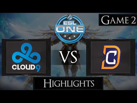 Dota 2 Cloud 9 vs Digital Chaos | ESL New York Highlights