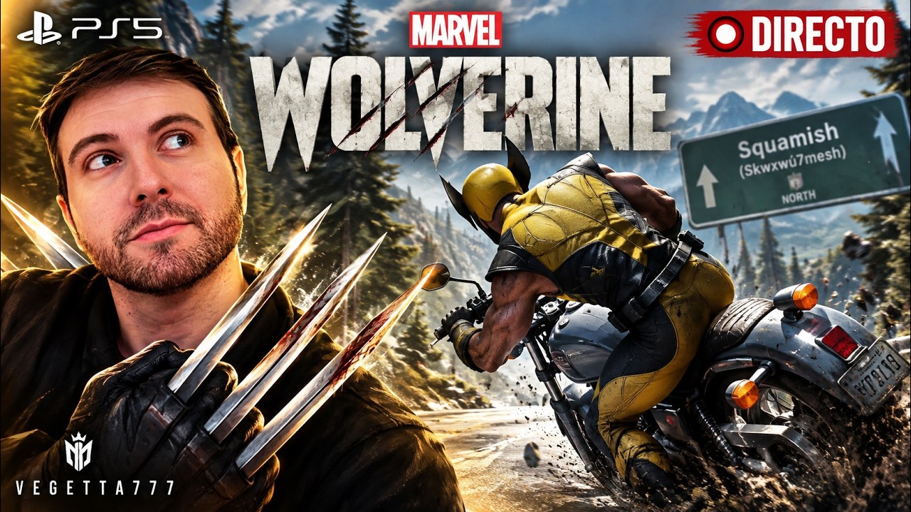 LOBEZNOGETTA continua con WOLVERINE en PLAYSTATION 5 PRO #2