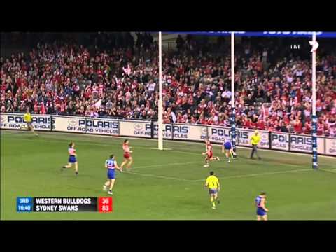 Round 22 AFL   Western Bulldogs vs Sydney Swans Highlights