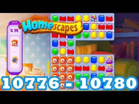 Homescapes Level 10776 - 10780 HD 3 - match puzzle Gameplay | android | IOS | 10777 | 10778 | 10779