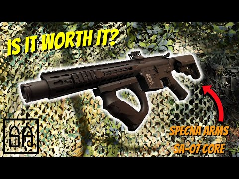 Is this the BEST beginner Airsoft weapon? Gameplay Review | Specna Arms SA-07 Core