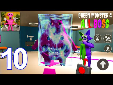 Green Monster 4 All Boss - Gameplay Walkthrough Part 10 - Full Game (Android, iOS)