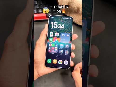 Thumbnail for POCO F7 | POCO 5G phone unboxing quick review short video #viralvideo