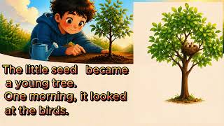 The Little Seed | Learn English with a Simple Motivational Story#english #englishspeaking #story