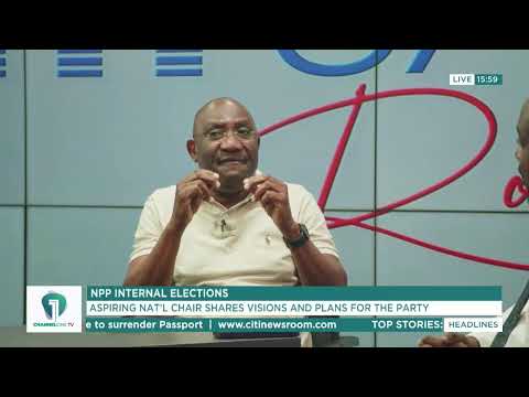 Channel One TV LIVE: Cituation Room | Sammy Crabbe on His Bid for NPP National Chairman