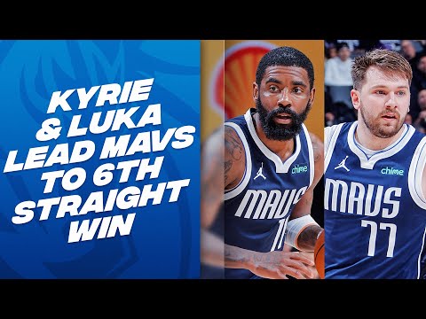 Kyrie Irving & Luka Doncic Are A THRILLING Duo In The Backcourt! March 29, 2024