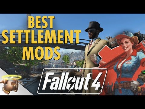 The best Fallout 4 SETTLEMENT MODS! | RangerDave Video