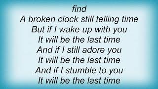 Shea Seger - Last Time Lyrics