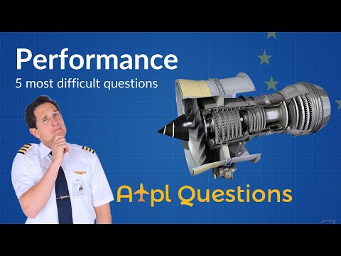 TOUGHEST 5 Performance questions from EASA ATPL Questions database! Captain Joe & Fabi