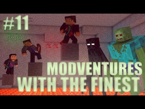 Minecraft: Modventure with the Finest - Ep. 11 - Purple Dino!