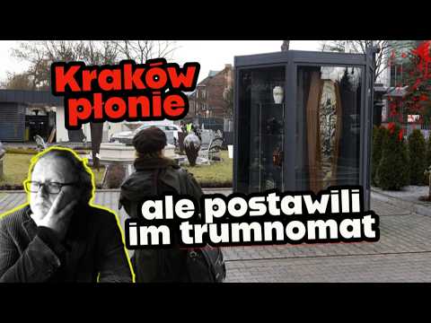 Coffin machine in Krakow