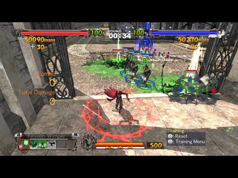 Raven unique magic skills in GG2