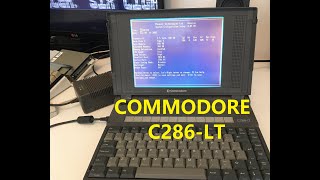 Commodore C286-LT Laptop Computer