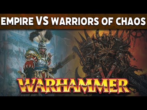 Empire vs Warriors of Chaos Warhammer Fantasy 8th Edition Battle Report