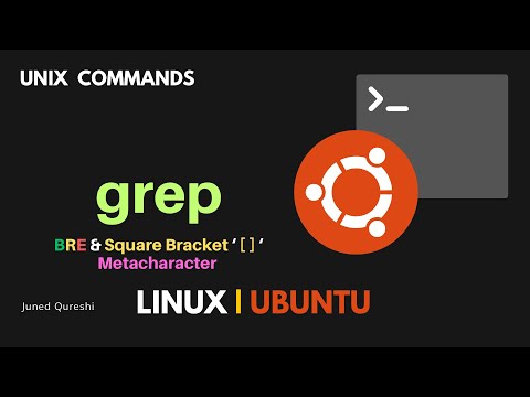 Search For A Pattern Using Square Bracket Metacharacter Grep Command In Linux Grep Command