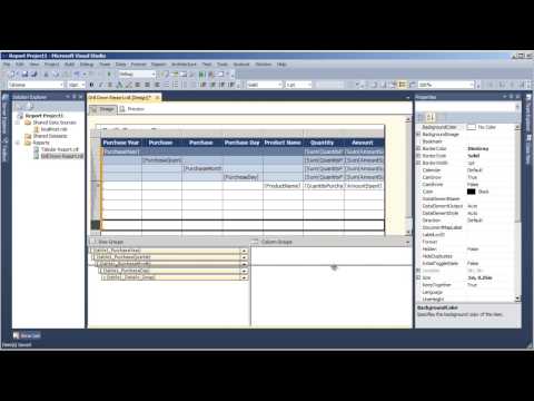 Creating Reports with SSRS 2012 Tutorial Adding Summary Rows | packtpub com