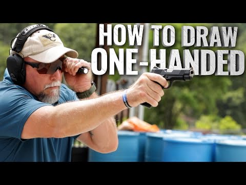 How to Draw a Handgun with only One Hand - World Champion Mike Seeklander - Going Tactical EP30