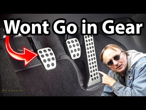 How to Fix a Car that Won't Go into Gear (Clutch Master)