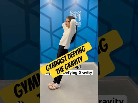 Gymnast Defying Gravity #gymnastics #gymnasticslife #gymnasticsskills