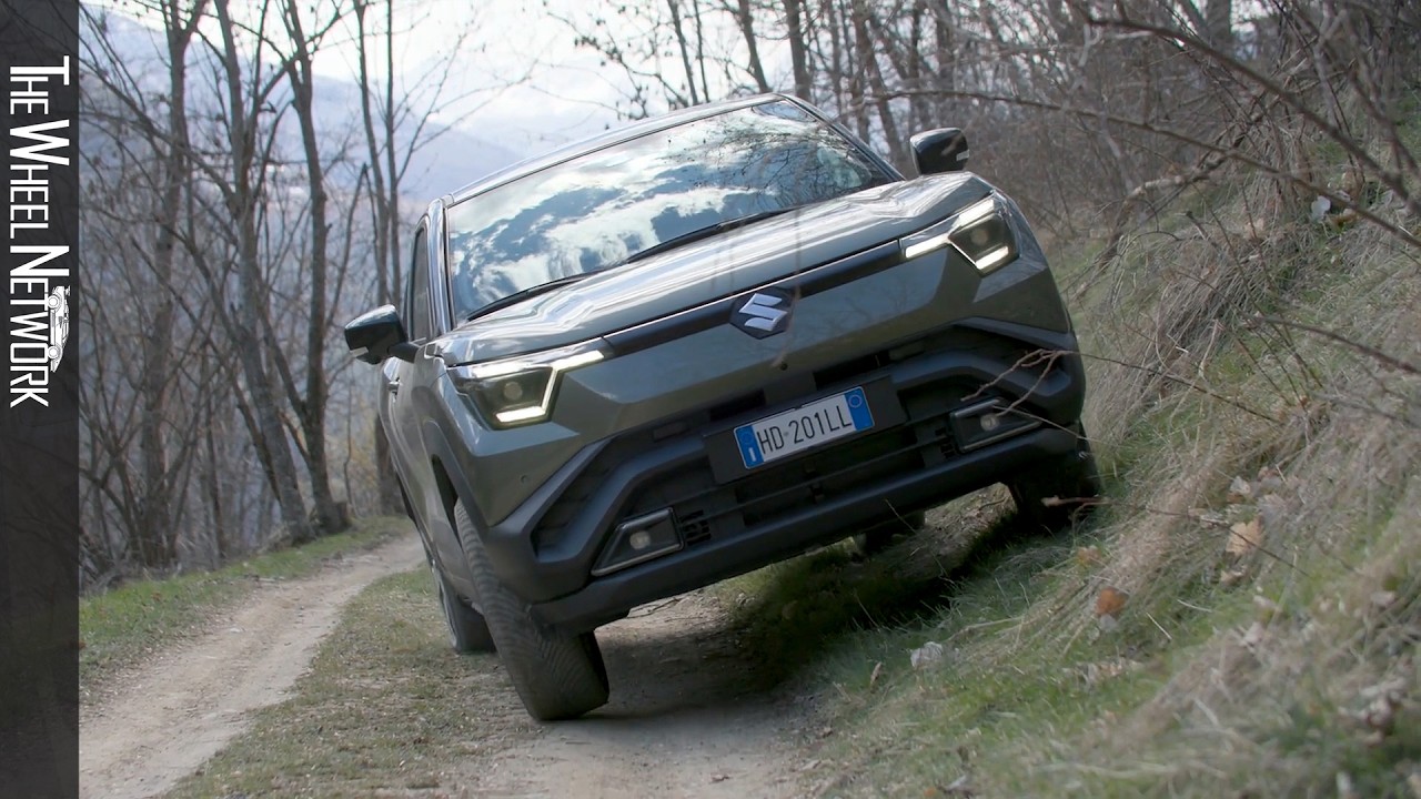 2026 Suzuki e Vitara | Land Breeze Green | Driving, Interior, Exterior