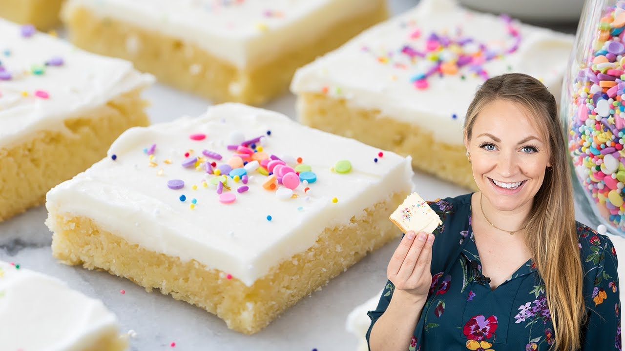 These Sugar Cookie Bars Will Melt in Your Mouth