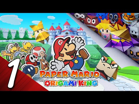 Paper Mario: The Origami King Playthrough part 1