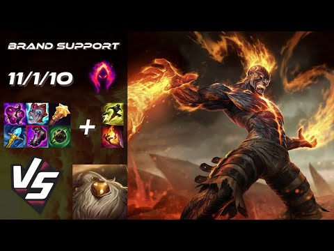 SUPPORT Brand vs Bard - NA Grandmaster Patch 25.S1.8