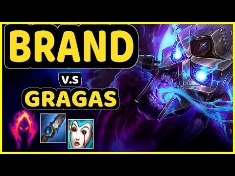 NIGHTBLUE3 (BRAND) vs GRAGAS - JUNGLE GAMEPLAY - NA Ranked DIAMOND
