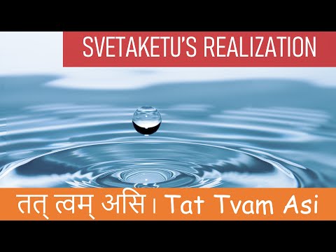Svetaketu’s realization - Uddalaka's wisdom - Tat Tvam Asi & Ekam Evadvitiyam