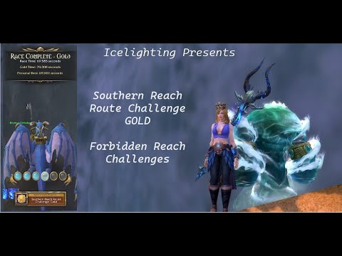 Southern Reach Route Challenge GOLD - Forbidden Reach Challenges - Race Time: 69.583