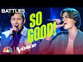 Benny Weag Vs Brayden Lape On Parker McCollum S Pretty Heart The Voice Battles 2022