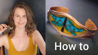 Enamel With Me! Champleve Cloisonne Technique.