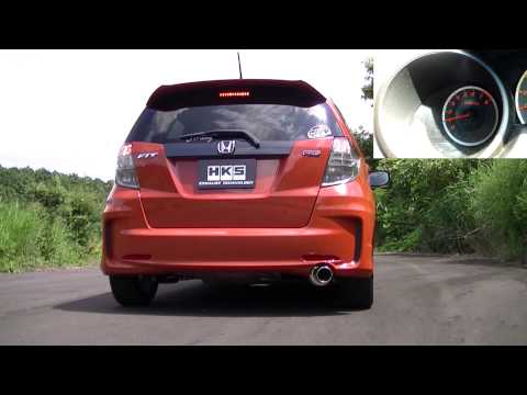 HONDA FIT RS・HYBRID RS HKS Hi-Power Muffler SpecL 32016-AH029
