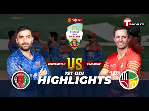 Highlights | Zimbabwe vs Afghanistan | 1st ODI | T Sports