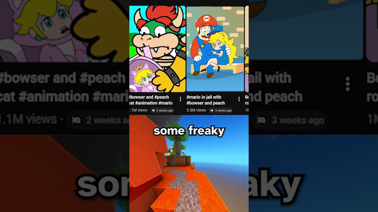 this mario animator is disgusting #usa