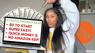 Make $100 Per Day EASY - 12 Digital Products To Sell Online |No KDP| Passive Income Side Hustle 2022