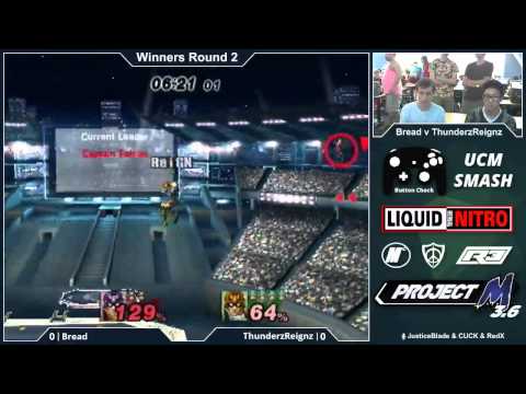 BREAD (Captain Falcon) vs. ThunderzReign (Captain Falcon) - Button Check - Project M