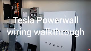 Tesla Powerwall Wiring And Connection Walkthrough