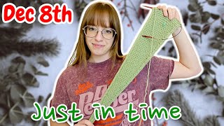 Starting My Christmas Presents | PassioKnit Vlogmas 2025 Day 8