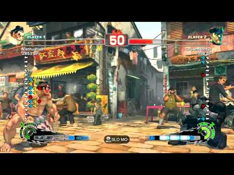 SSF4 E.Honda (Viethustla9) vs. Bison (DarkDayLyte) Xbox Live Ranking Battle
