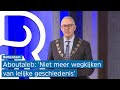 Aboutaleb biedt excuses aan voor Rotterdams slavernijverleden
