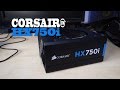 БП Corsair HX750i CP-9020072-EU Professional Series - 750W, 80+ Platinum Модульный, 2.31,Retail - видео