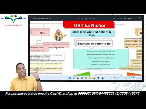 GST Demo Class By CA Sanjay Mundra
