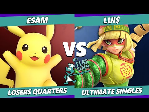 Random Flatrealm Losers Quarters - PG | ESAM Vs. Lui$ - Smash Ultimate SSBU